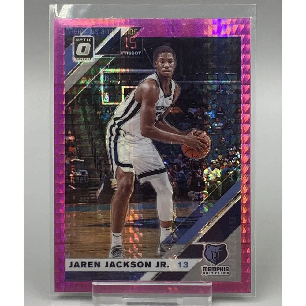Donruss Optic 2019-20 JAREN‎ JACKSON JR GRIZZLIES HYPER PINK PRIZM Parallel